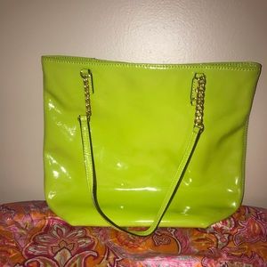 Lime green Michael Kors bag